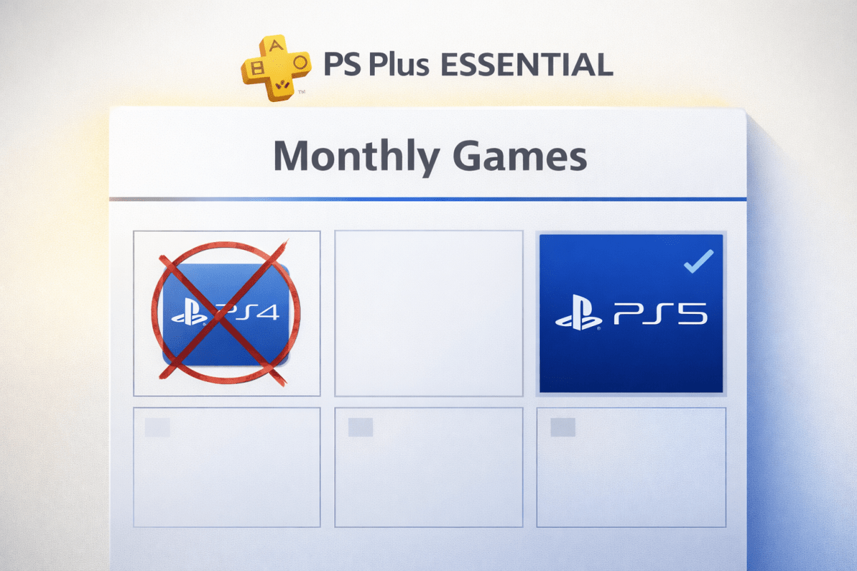 PS Plus Essential Is Ditching PS4 Games, January 2026 – WGB